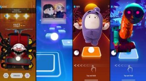 CHOO CHOO ? WEDNESDAY ANIME ? ODDBODS JEFF ? THOMAS FEEDS | TILES HOP EDM RUSH