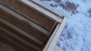 Обзор улья на рамку 145 двп /фанеры/.