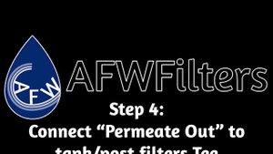 Permeate Pump Installation on Standard RO Systems