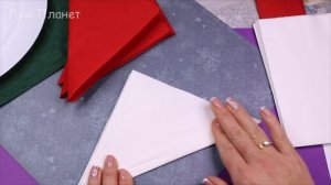 Как КРАСИВО и ПРОСТО  СЛОЖИТЬ САЛФЕТКИ на праздничный стол - 3 идеи!