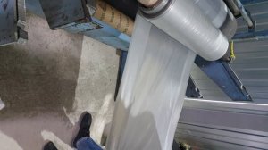 настройка фальцев на Экструдер ПВД