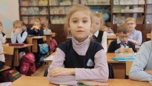 Видео Поздравление школе на юбилей 50 лет от 1Б