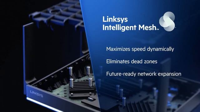 Linksys MR9600 Dual-Band Mesh WiFi 6 Router смотреть онлайн
