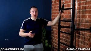 Упражнения для груди и пресса дома с помощью шведской стенки с блочным тренажером