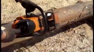 Обработка бревна для сруба в лапу рубанком