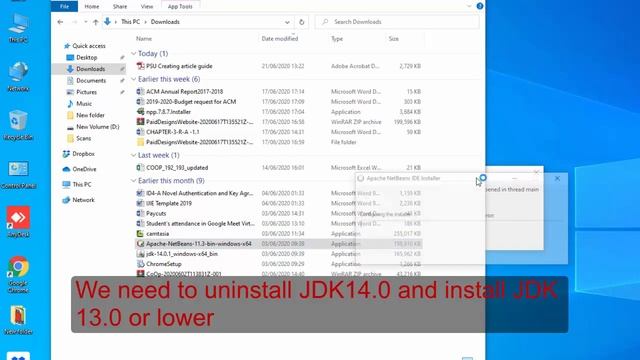 Fixing NoClassDefFoundError Error while installing Netbeans смотреть онлайн