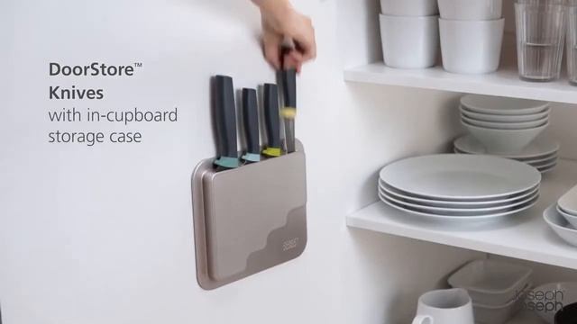 Набор кухонных ножей DoorStore™от Joseph Joseph смотреть онлайн