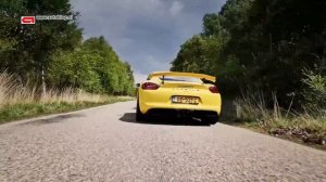 Porsche Cayman GT4 Sound!