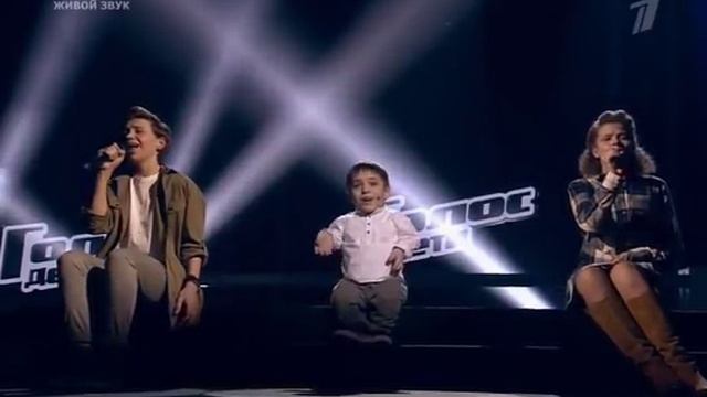 Дамир Нурутдинов, Даниил Плужников, Елизавета Кабаева - Эх, дороги. Голос Дети-3 смотреть онлайн