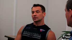 Михаил Мостовой о ШАНСе, Х-Факторе и баскетболе - видео интервью каналу Time V