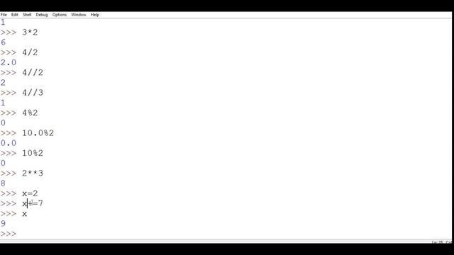 PYTHON TUTORIAL: PYTHON OPERATORS||ARITHMETIC, ASSIGNMENT, & COMPARISON OPERATORS WITH EXAMPLE смотреть онлайн