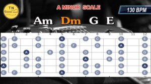 A Minor Backing Track Guitar | Am Dm G E | TN Backing Track