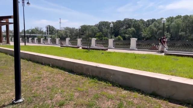 Прогулка по набережной | Оренбургская Детская железная дорога смотреть онлайн