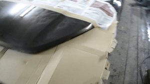 нанесение жидкой резины на капот