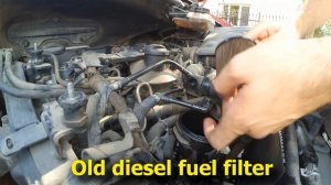 Diesel Fuel Filter Replacement, 2.0HDI, Citroen Xsara Picasso