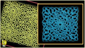 КВАДРАТНЫЙ МОТИВ КРЮЧКОМ