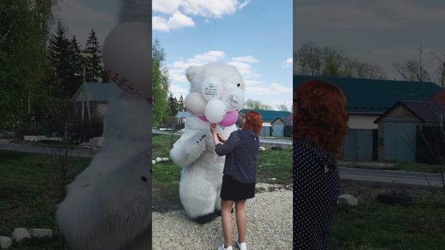 Незабываемые моменты от Больших Мишек. Поздравление. Белый Мишка-Панда, сборка поздравлений смотреть онлайн