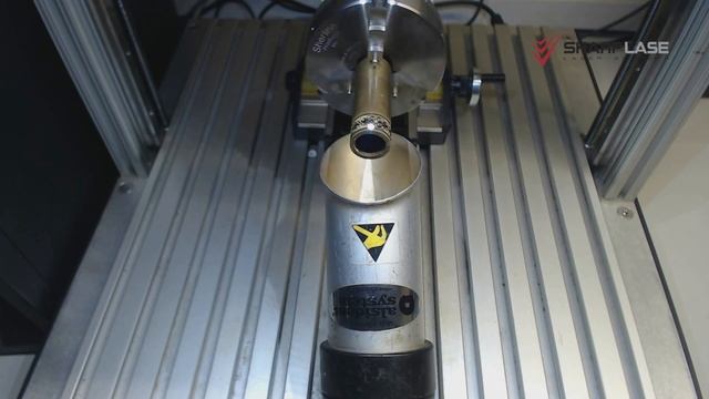 Уникальная технология лазерной 3D гравировки на окружности лазерным гравером SharpLase