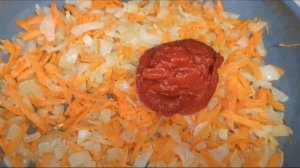 Харчо из свинины с рисом в кастрюле