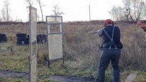 Тренировка по практической стрельбе GunBro, ружьё 12к