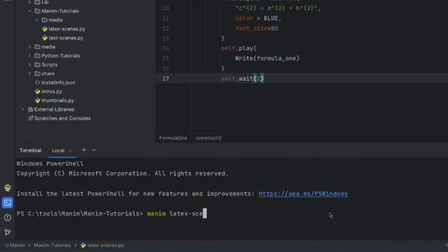 Creating LATEX Objects In Manim | Manim Tutorials