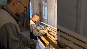 Покраска планкена маслом OSMO