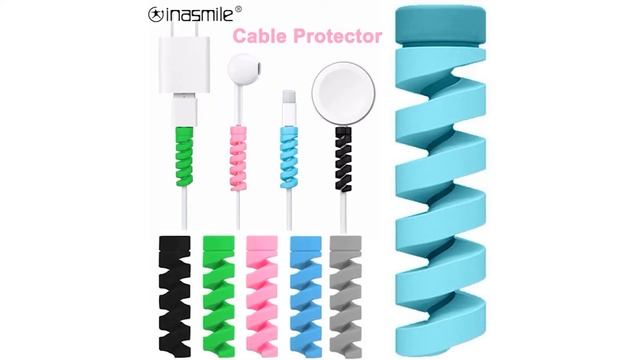 2-10 шт. защитное устройство для заряжающего кабеля для телефонов кабель держатель крышки смотреть онлайн