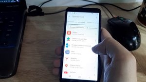 Samsung A01 Core / Не входит в настройки