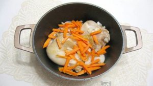 Курица с гречкой в казане