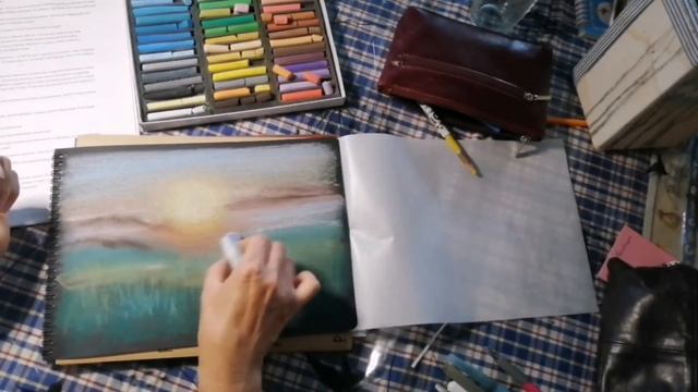 #Пастель /#Иллюстрации к сказке. Illustrations. #Pastel #drowning.