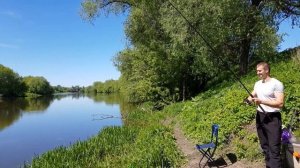 Попали на клёв КРУПНОГО КАРАСЯ на ФИДЕР | Речной карась в МАЕ