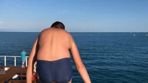 Абхазия. Пицунда. Прогулка по набережной и городу.