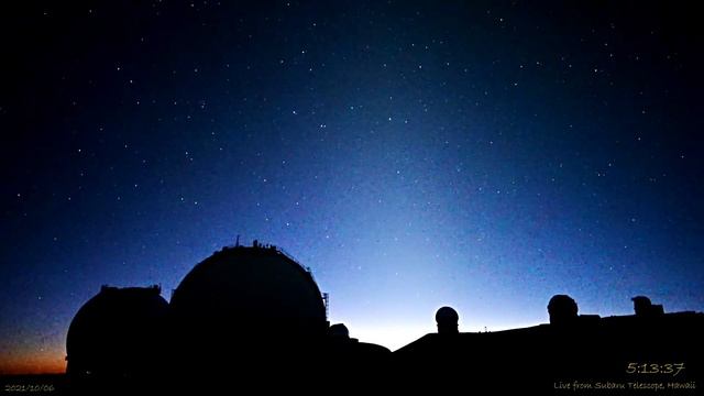 "It's a normal morning" October.6.2021 HST ハワイ.マウナケア すばる望遠鏡 朝日新聞宇宙部ライブより　1080p60HD смотреть онлайн