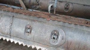 Дон 1500 Рестоврация приемного битера на жатке.