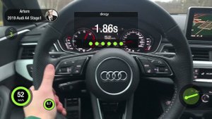 Audi A4 B9 Stage1 Seven Force. Разгон 0-100