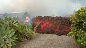 Извержение вулкана на Канарских островах