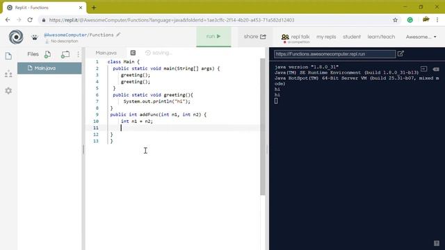Java Coding | Episode 5 | Reusable Code