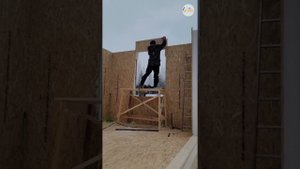 Строительство дома из СИП панелей.