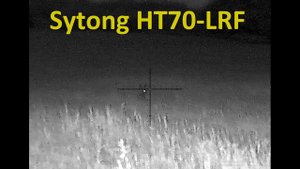 Sytong HT70-LRF настройка дальномера. Ночь. Сумерки