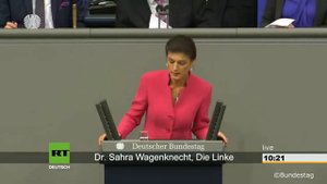 Немец. политик: Больной ЕВРОСОЮЗ!  (Сара Вагенкнехт)