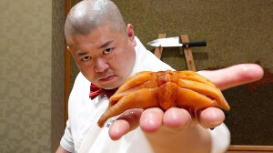 Японская еда - $300 потрясающие суши Teruzushi SUSHIBAE Япония.