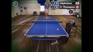 Virtual Table tennis tournament