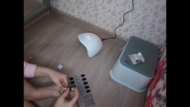 Крашу ногти гель лаком часть 1 смотреть онлайн