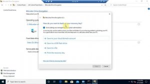 Windows 10 Bitlocker without TPM Demo