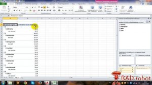 Autocad LT work with extraction data in Excel(part2) работа с извлеченными даными в AutoCAD LT