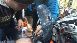 Установка подогрева батареи и автономного отопителя на Nissan Leaf