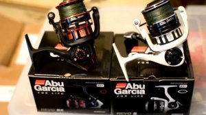 Abu Garcia Revo S 30 & Revo SX 30 spinning reels side by side