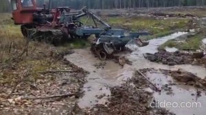 Плуг лесной ПЛ-1 с навесной системой НЗ-80, производитель Леспромресурс г. Киров