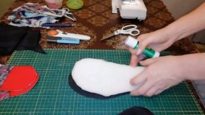 шьем тапочки дома своими руками