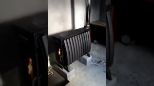 Пуск печи Огонь батарея mp4